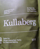 Höganäs chocolat noir "KULLABERG" 75% cacao  - couverture 500g