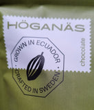 Höganäs chocolat noir "KULLABERG" 75% cacao  - couverture 500g