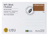 Höganäs tablette de chocolat 80% cacao 70g