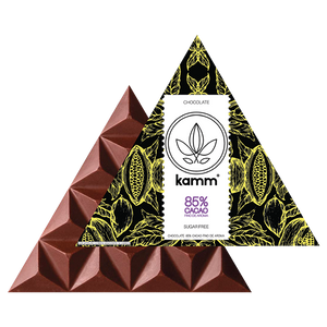 Kamm chocolat 85% cacao + sucre de coco 60g