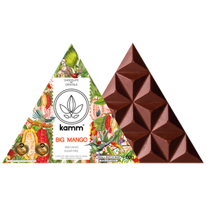 Kamm chocolat 85% cacao + mangue + sucre de coco 60g