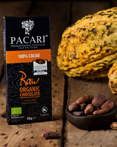 Pacari 100% Cacao Raw - 50g