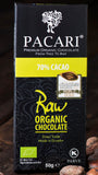 Pacari chocolat 70% Cacao Raw (cru) - 50g