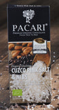 Pacari chocolat 60% Cacao + nibs et Sel Rose de Cuzco - 50g