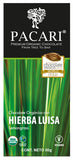 Pacari chocolat 60% Cacao + Citronnelle - 50g