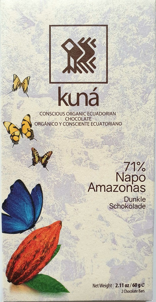 KUNÁ chocolat grand cru 71% cacao BIO 60g