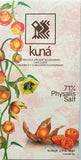 KUNÁ chocolat grand cru 71% cacao + physalis et sel 60g