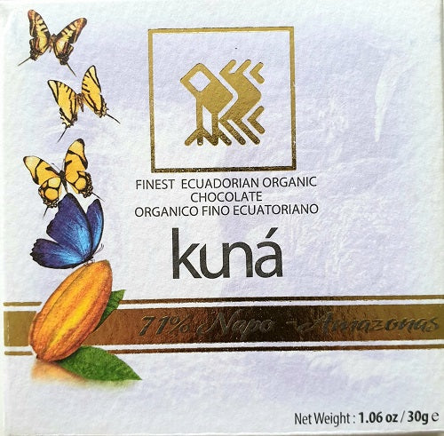 KUNÁ chocolat grand cru 71% cacao BIO 30g