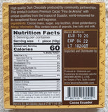 TAVORO chocolat 70% cacao avec physalis, 50g