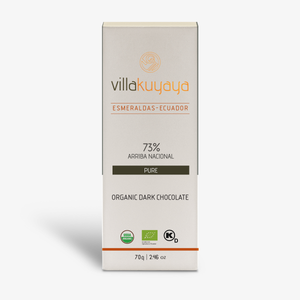 Villakuyaya chocolat 73% cacao Esmeraldas 70g