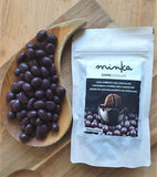 MINKA Choco-café, graines de café enrobés de chocolat, Équateur 100g