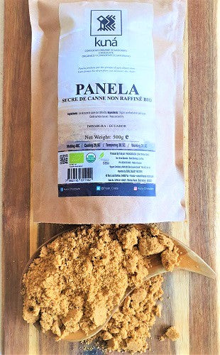 KUNÁ Panela, sucre complet non raffiné BIO 0.5kg